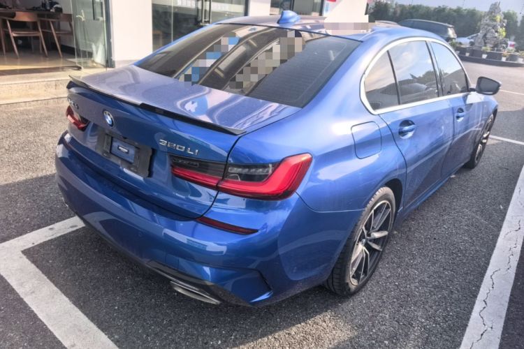 Used BMW 3 Series 2021 320Li M Sport Package Rear Right 45 Deg