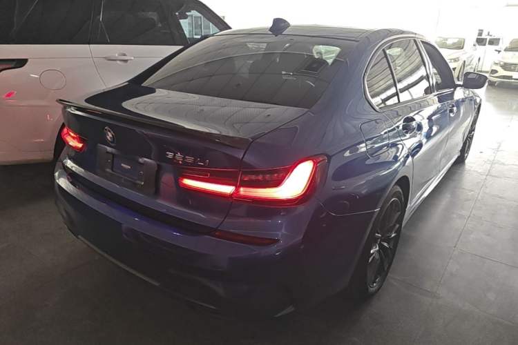 Used BMW 3 Series 2021 Facelifted 325Li M Sport Night Edition Package Rear Right 45 Deg