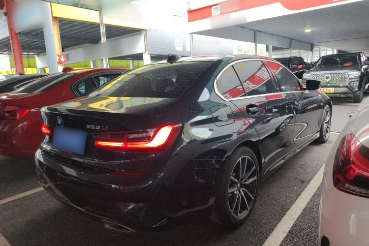 Used BMW 3 Series 2021 325Li M Sport Package Rear Right 45 Deg