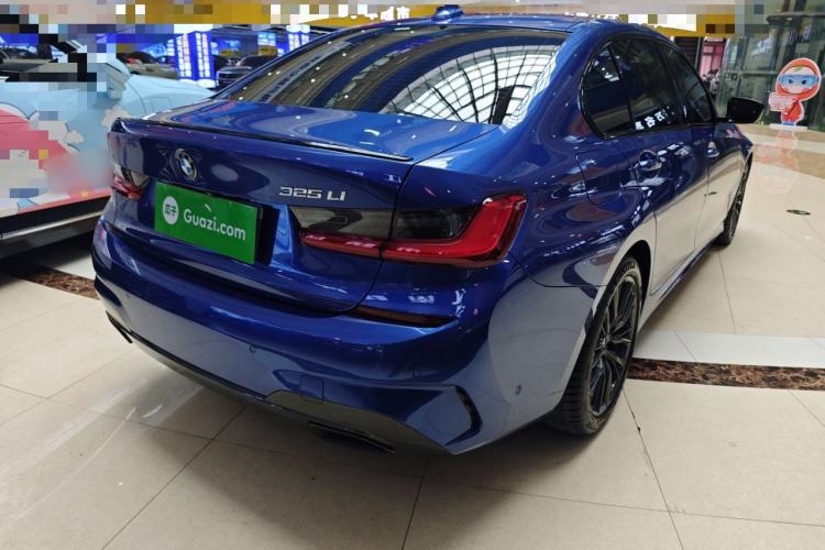 Used BMW 3 Series 2021 Facelifted 325Li M Sport Night Edition Package Rear Right 45 Deg