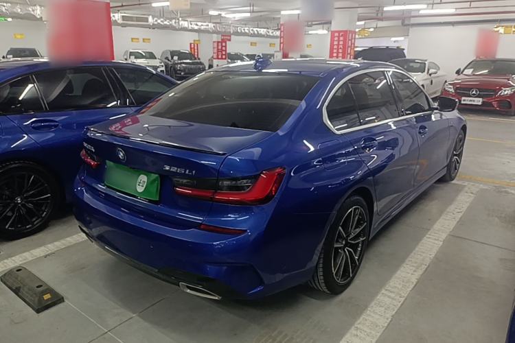 Used BMW 3 Series 2021 Restyled 325Li M Sport Package Rear Right 45 Deg