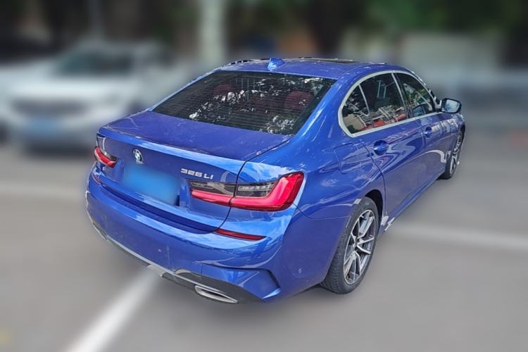 Used BMW 3 Series 2021 325Li xDrive M Sport Package Rear Right 45 Deg