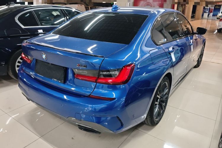 Used BMW 3 Series 2021 Facelifted 325Li M Sport Night Edition Package Rear Right 45 Deg