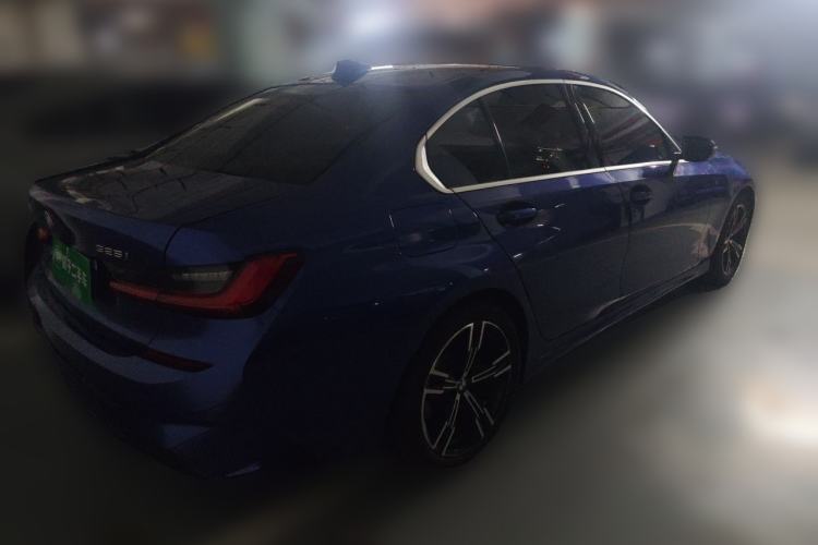 Used BMW 3 Series 2021 Second Facelift 325i M Sport Package Rear Right 45 Deg