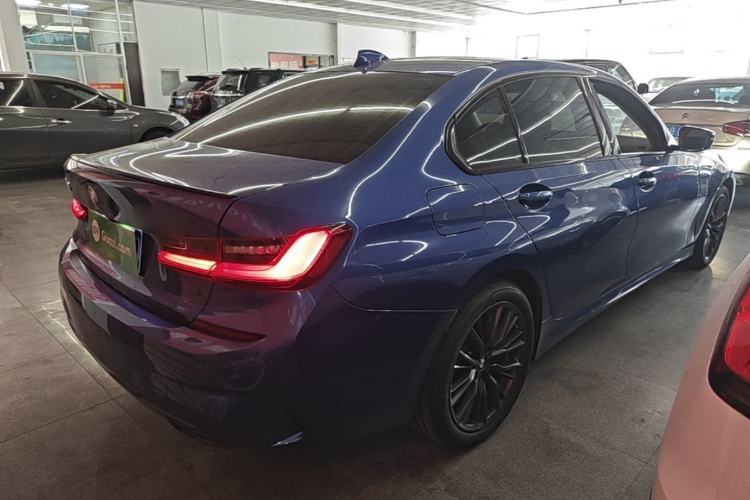 Used BMW 3 Series 2021 Facelifted 325Li M Sport Night Edition Package Rear Right 45 Deg