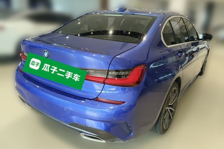 Used BMW 3 Series 2021 320Li M Sport Package Rear Right 45 Deg