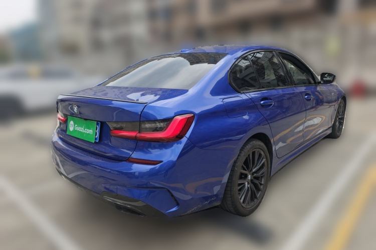 Used BMW 3 Series 2021 Restyled 325i M Sport Night Edition Package Rear Right 45 Deg