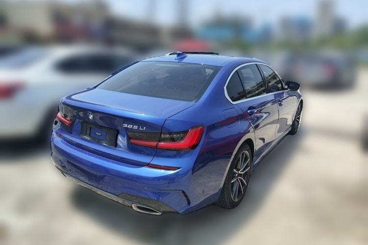 Used BMW 3 Series 2021 325Li M Sport Package Rear Right 45 Deg