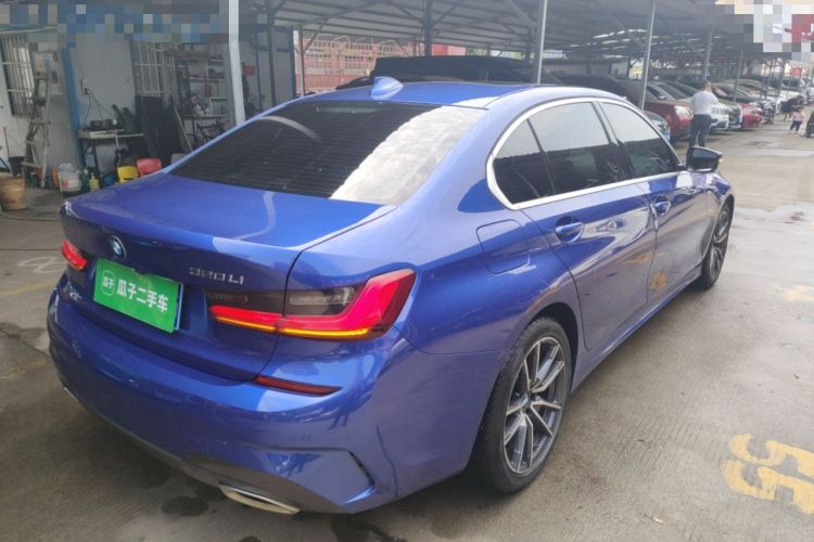 Used BMW 3 Series 2021 320Li M Sport Package Rear Right 45 Deg