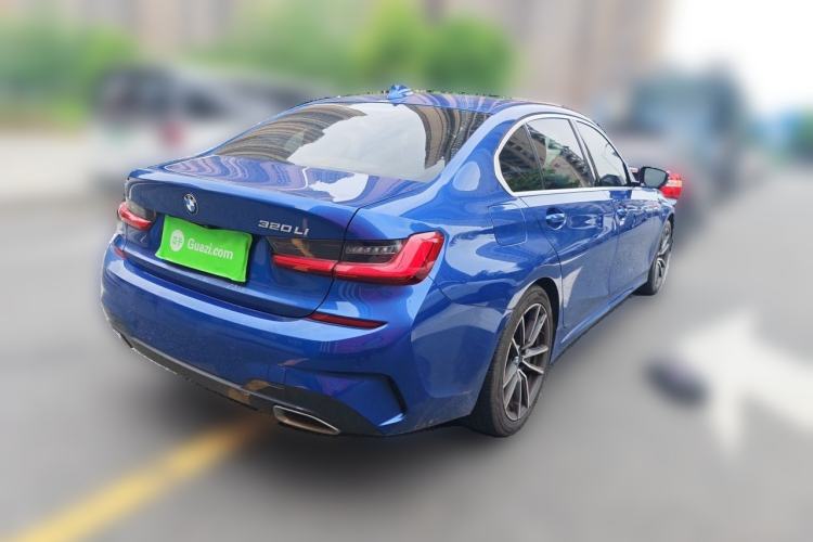 Used BMW 3 Series 2021 Facelifted 320Li M Sport Package Rear Right 45 Deg