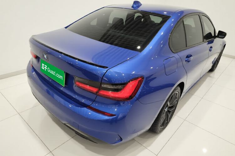 Used BMW 3 Series 2021 325Li M Sport Shadowline Package Rear Right 45 Deg