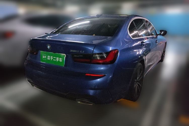 Used BMW 3 Series 2021 320Li M Sport Package Rear Right 45 Deg