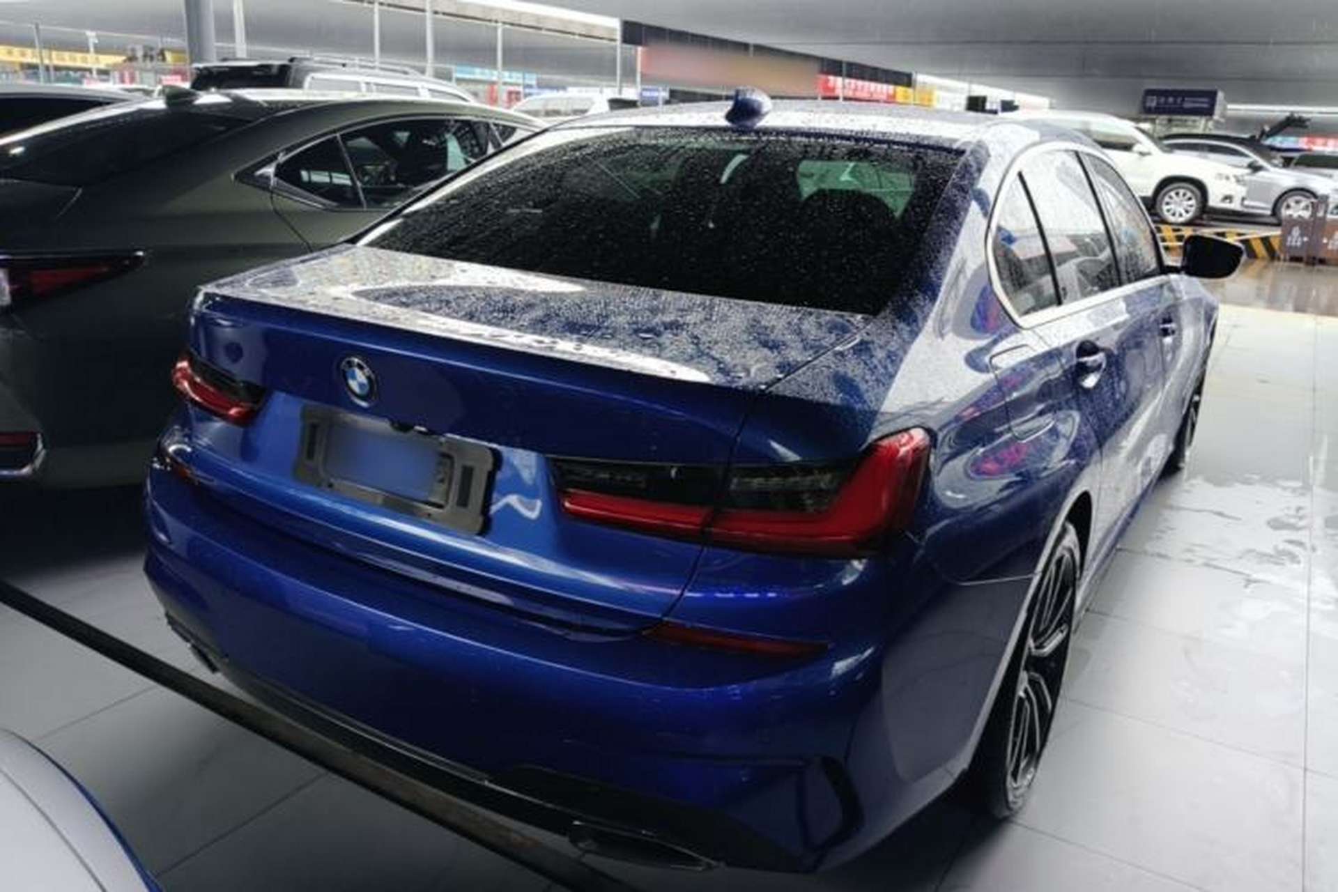 Used BMW 3 Series 2021 Facelifted 320Li M Sport Package Rear Right 45 Deg