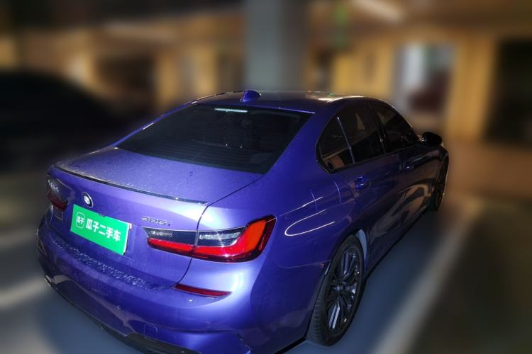 Used BMW 3 Series 2021 Second Facelift 325i M Sport Night Edition Package Rear Right 45 Deg