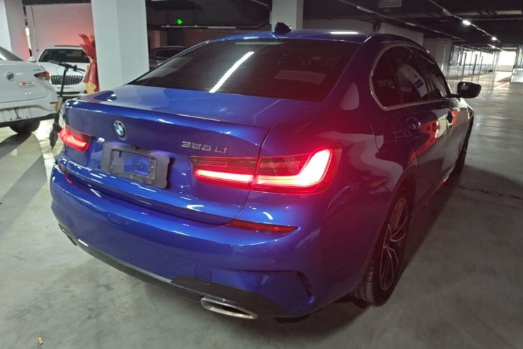 Used BMW 3 Series 2021 325Li M Sport Package Rear Right 45 Deg