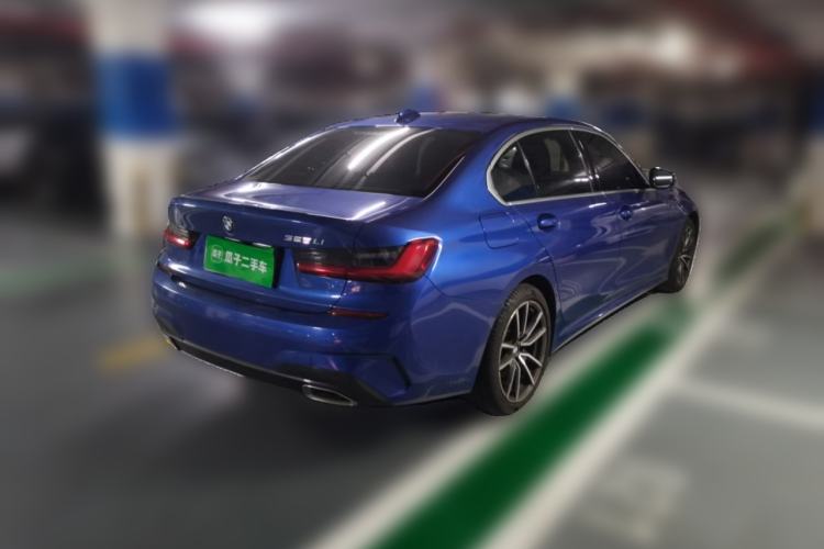 Used BMW 3 Series 2021 325Li M Sport Package Rear Right 45 Deg
