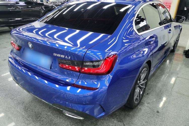 Used BMW 3 Series 2021 Second Facelift 325Li M Sport Package Rear Right 45 Deg