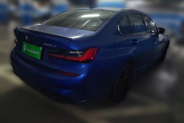 Used BMW 3 Series 2021 325Li M Sport Shadowline Package Rear Right 45 Deg