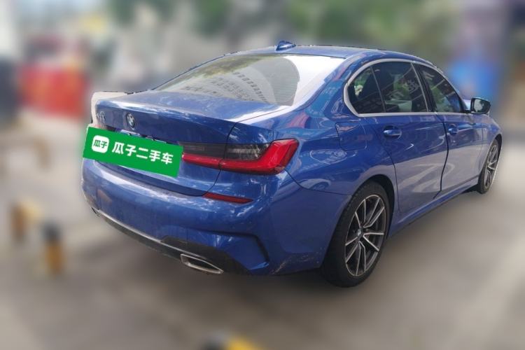 Used BMW 3 Series 2021 Facelifted 320Li M Sport Package Rear Right 45 Deg
