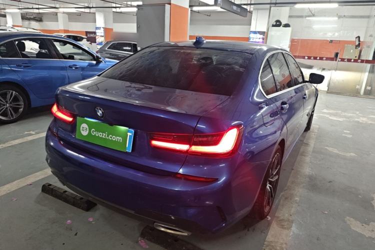 Used BMW 3 Series 2021 320Li M Sport Package Rear Right 45 Deg