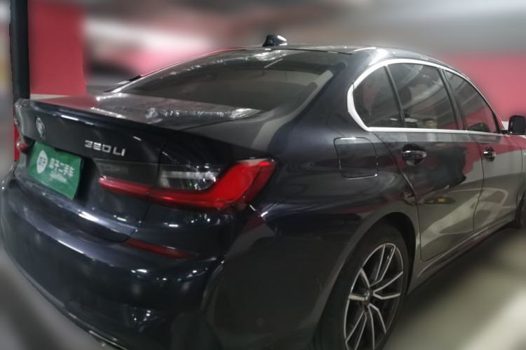 Used BMW 3 Series 2021 320Li M Sport Package Rear Right 45 Deg
