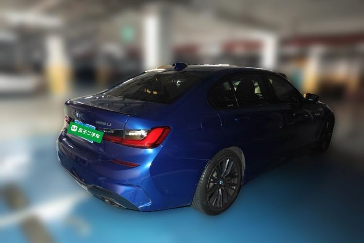 Used BMW 3 Series 2021 Facelifted 325Li M Sport Night Edition Package Rear Right 45 Deg