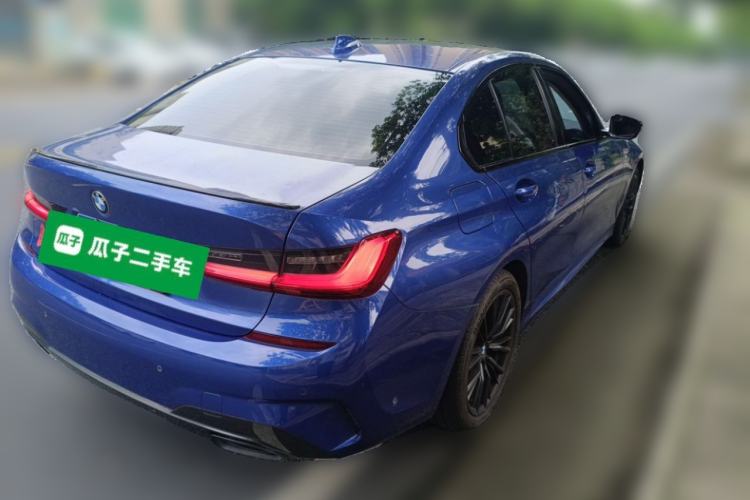 Used BMW 3 Series 2021 Restyled 325i M Sport Night Edition Package Rear Right 45 Deg