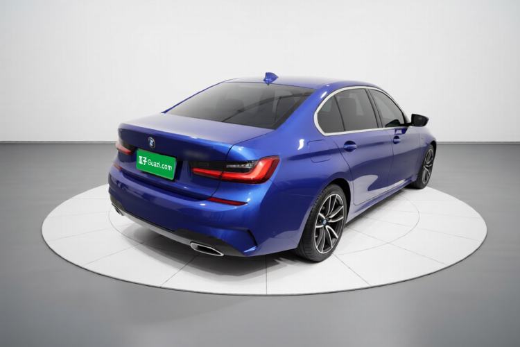 Used BMW 3 Series 2021 325Li M Sport Package Rear Right 45 Deg