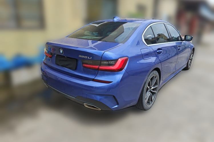 Used BMW 3 Series 2021 320Li M Sport Package Rear Right 45 Deg