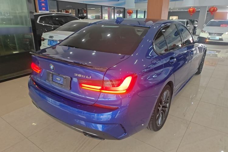 Used BMW 3 Series 2021 Facelifted 325Li M Sport Night Edition Package Rear Right 45 Deg