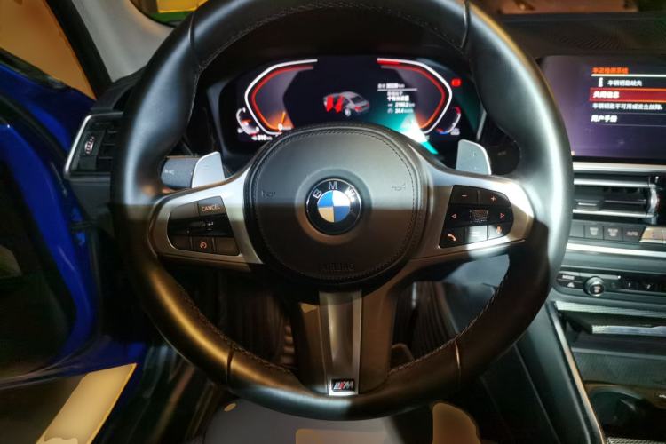 Used BMW 3 Series 2021 Second Facelift 325i M Sport Night Edition Package Steering Wheel