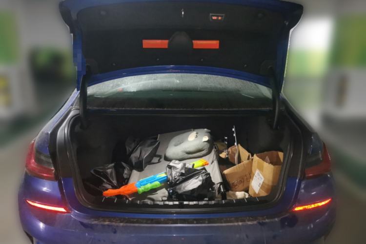 Used BMW 3 Series 2021 325i M Sport Night Edition package Trunk