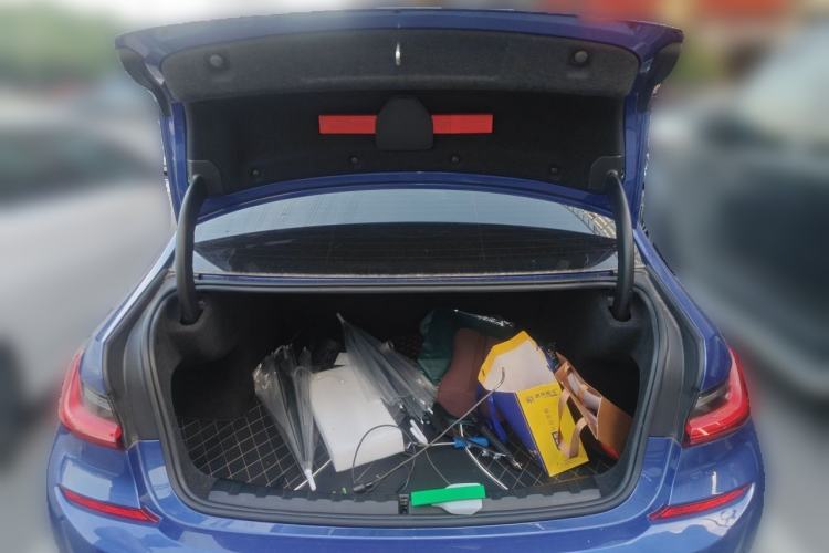 Used BMW 3 Series 2021 Second Facelift 325Li M Sport Night Edition Package Trunk