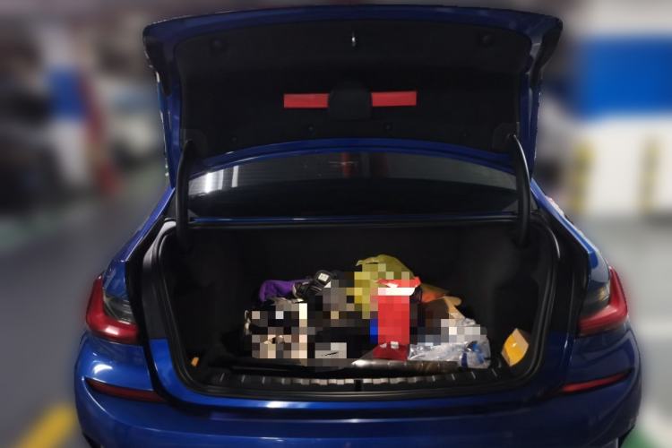 Used BMW 3 Series 2021 325Li M Sport Package Trunk