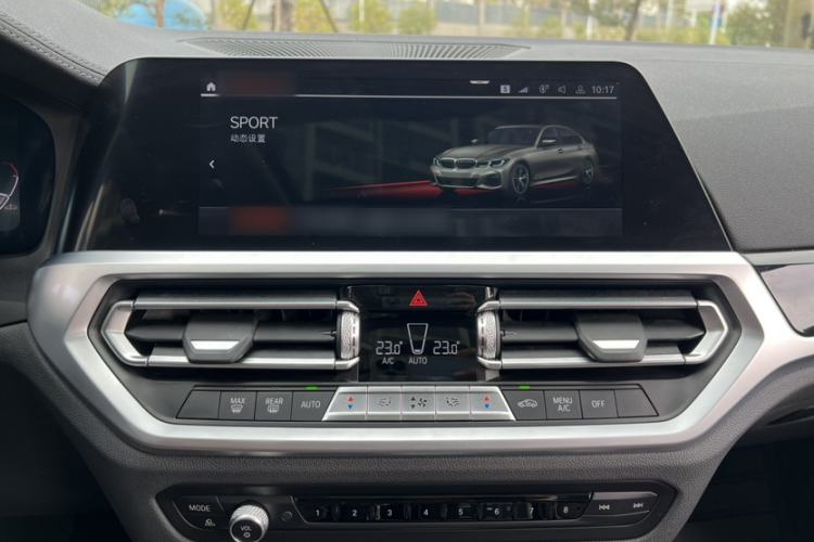 Used BMW 3 Series 2021 320Li M Sport Package Audio And AC Panel