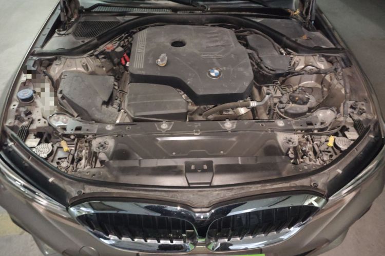 Used BMW 3 Series 2021 Second Facelift 325Li M Sport Package Engine Bay
