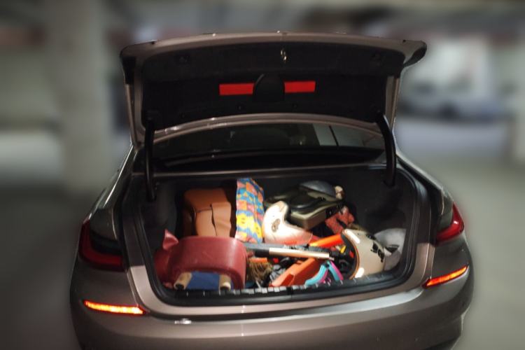 Used BMW 3 Series 2021 Second Facelift 325Li M Sport Package Trunk