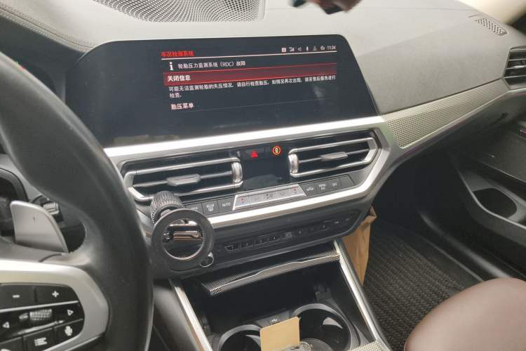 Used BMW 3 Series 2021 Second Facelift 330i M Sport Night Edition Package Audio And AC Panel