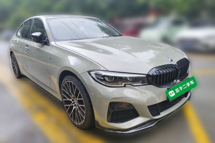 Used BMW 3 Series 2021 Second Facelift 330i M Sport Night Edition Package Front Right 45 Deg