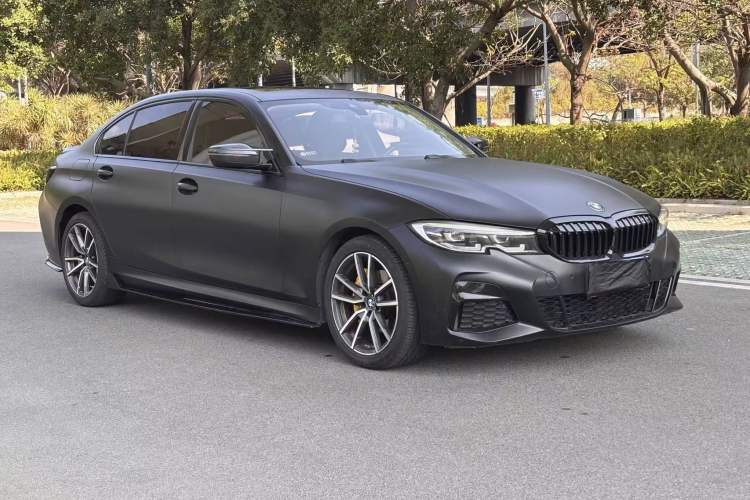 Used BMW 3 Series 2021 325Li M Sport Package Front Right 45 Deg