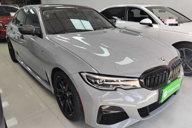Used BMW 3 Series 2021 320Li M Sport Package Front Right 45 Deg