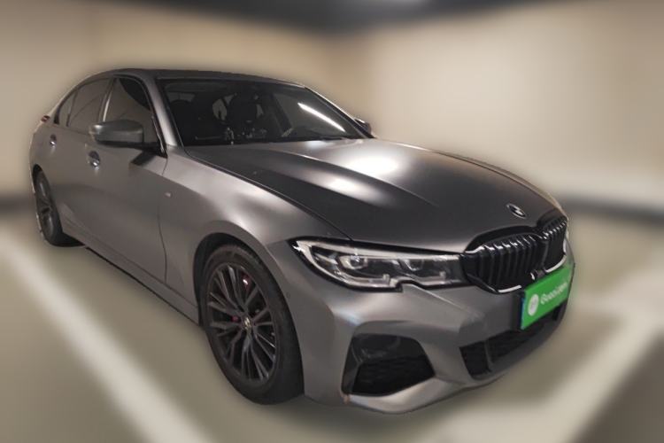 Used BMW 3 Series 2021 325Li M Sport Package Front Right 45 Deg