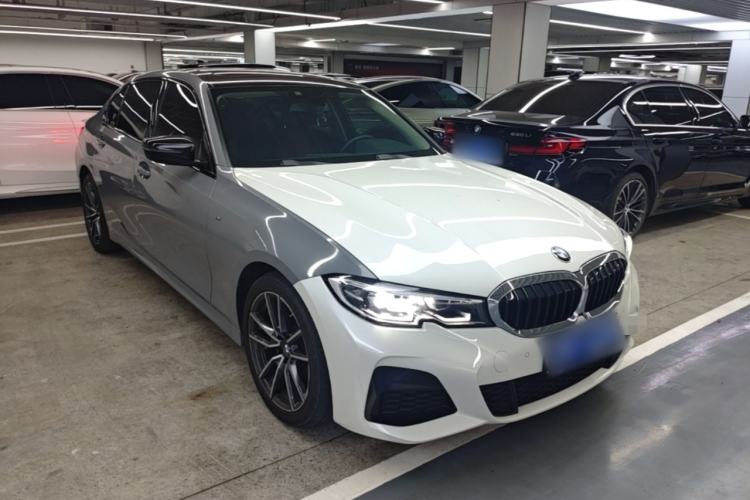 Used BMW 3 Series 2021 320Li M Sport Package Front Right 45 Deg