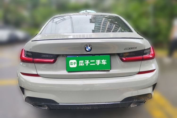 Used BMW 3 Series 2021 Second Facelift 330i M Sport Night Edition Package Rear