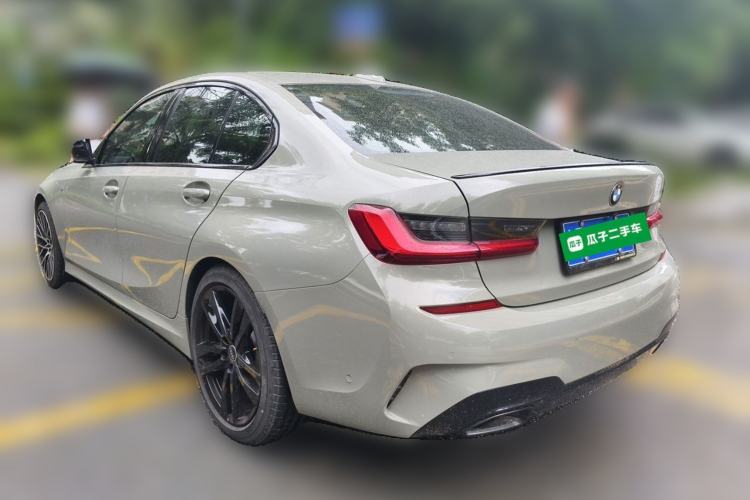 Used BMW 3 Series 2021 Second Facelift 330i M Sport Night Edition Package Rear Left 45 Deg