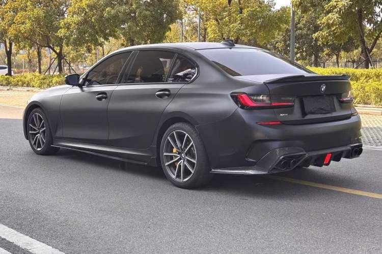Used BMW 3 Series 2021 325Li M Sport Package Rear Left 45 Deg