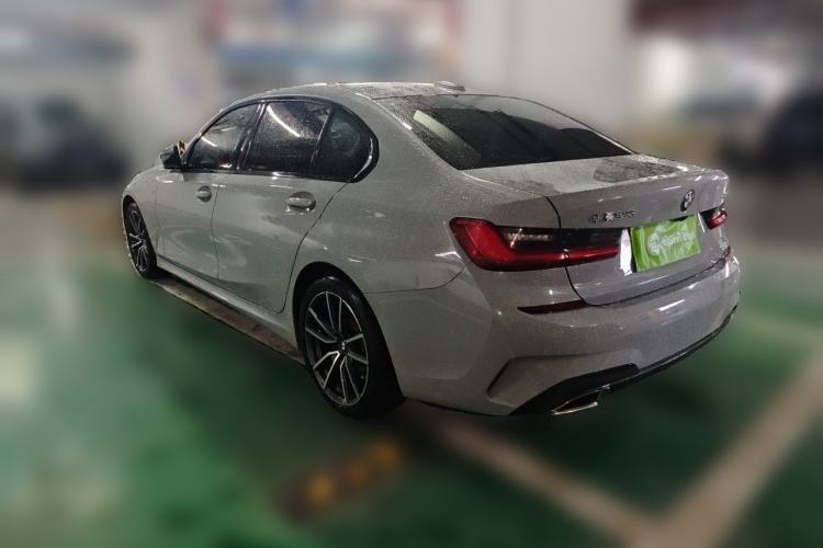 Used BMW 3 Series 2021 Second Facelift 320Li M Sport Package Rear Left 45 Deg
