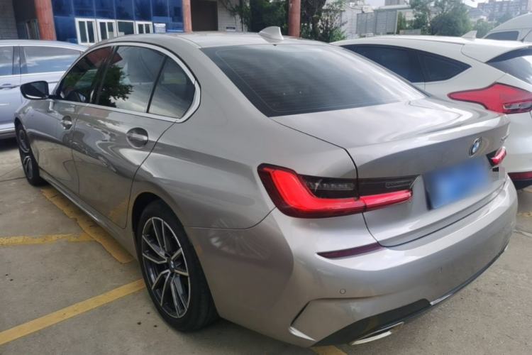 Used BMW 3 Series 2021 Second Facelift 320Li M Sport Package Rear Left 45 Deg