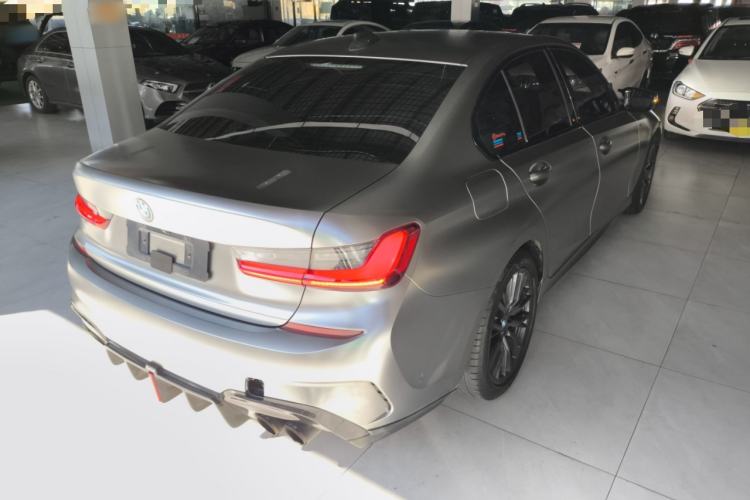 Used BMW 3 Series 2021 Second Facelift 325i M Sport Package Rear Right 45 Deg