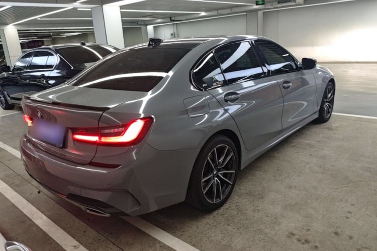 Used BMW 3 Series 2021 320Li M Sport Package Rear Right 45 Deg